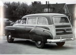 Chevrolet Parts -  1950 CHEV WAGON REAR VIEW B&W PHOTO