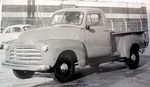 Chevrolet Parts -  1951 CHEV 1/2 TON 3/4 SIDE VIEW B&W PHOTO