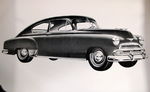 Chevrolet Parts -  1951 2DR FASTBACK B&W ARTIST DRAWING