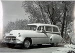 Chevrolet Parts -  1952 CHEV 4 DOOR STATION WAGON B&W PHOTO
