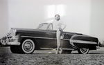 Chevrolet Parts -  1953 CHEVROLET CONVERTIBLE B&W PHOTO