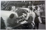 Chevrolet Parts -  1953 CAR FRONT END ASSEMBLY LINE B&W PHOTO