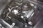 Chevrolet Parts -  1955 CHEVROLET V8 ENGINE WITH A/C B&W PHOTO