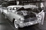 Chevrolet Parts -  1955 BEL AIR 2DR HARDTOP ASSY LINE B&W PHOTO
