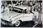 Chevrolet Parts -  1957 2DR HARDTOP 36 MILLIONTH CHEV B&W PHOTO