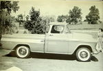 Chevrolet Parts -  1957 CHEVROLET CAMEO TRUCK B&W PHOTO