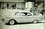 Chevrolet Parts -  1957 CHEVROLET 4 DOOR HARDTOP B&W PHOTO