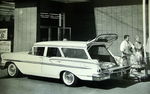 Chevrolet Parts -  1958 CHEV NOMAD 4 DOOR WAGON B&W PHOTO