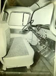 Chevrolet Parts -  1958 TRUCK INTERIOR VIEW B&W PHOTO