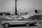 Chevrolet Parts -  1961 BEL AIR 2 DR HARDTOP-SIDE VIEW B&W PHOTO