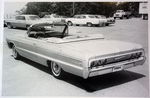 Chevrolet Parts -  1964 IMPALA SS CONVERTIBLE REAR B&W PHOTO