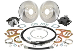 Chevrolet Parts -  1955-1957 REAR DISC & E-BRAKE KIT - STOCK DIFF.