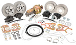 Chevrolet Parts -  1955-1957 CAR STOCK HEIGHT 4-DISC BRAKE KIT-7"