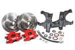 Chevrolet Parts -  1958-1964 CAR DISC BRAKE KIT - 2" DROP SPINDLES