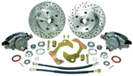 Chevrolet Parts -  1960-1962 C10 TRUCK DISC BRAKE KIT-5 LUG - STOCK