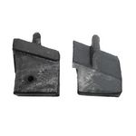 1941-48 SIDE ROOF RAIL TOP BUMPERS