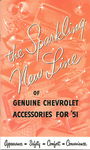 Chevrolet Parts -  1951 CAR COLOR ACCESSORY BROCHURE