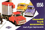 Chevrolet Parts -  1956 TRUCK FULL COLOR ACCESSORY BROCHURE
