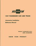 Chevrolet Parts -  1957 ACCESSORY INSTALLATION MANUAL