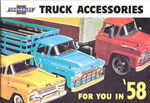 Chevrolet Parts -  1958 TRUCK FULL COLOR ACCESSORY BROCHURE