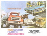Chevrolet Parts -  1970 TRUCK COLOR ACCESSORY BROCHURE
