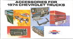 Chevrolet Parts -  1974 TRUCK COLOR ACCESSORY BROCHURE