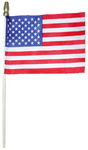 Chevrolet Parts -  USA FLAG - 10-1/4" TALL