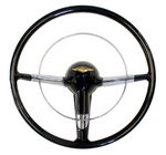 Chevrolet Parts -  1955-56 CAR 15" STEERING WHEEL DRIVER QUALITY