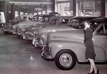 Chevrolet Parts -  GM DEALER SHOWROOM 1946 B&W PHOTO