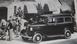 Chevrolet Parts -  1936 SUBURBAN & PEOPLE B&W PHOTO