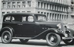 Chevrolet Parts -  1933 MASTER 4-DOOR-SIDE B&W PHOTO