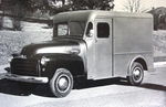 1950 GMC MILK TRUCK B&W PHOTO
