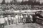 Chevrolet Parts -  1954 CHEV & FORD STOCK CAR RACE B&W PHOTO