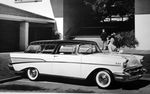 Chevrolet Parts -  1957 NOMAD SIDEVIEW B&W PHOTO