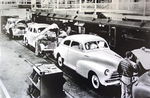 Chevrolet Parts -  1948 ASSEMBLY LINE B&W PHOTO