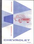 Chevrolet Parts -  1961 CAR ENGINEERING FEATURES