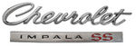 Chevrolet Parts -  1966 TRUNK EMBLEM"CHEV.IMPALA SS"