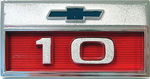 Chevrolet Parts -  1966 CHEVROLET "10" FENDER EMBLEM