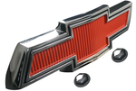 Chevrolet Parts -  1967-68 TRUCK GRILLE BOWTIE EMBLEM - RED
