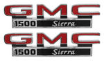 GMC Parts -  1971-72 "GMC 1500 SIERRA" EMBLEM