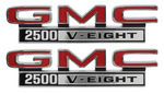 GMC Parts -  1968-72 "GMC 2500 V-EIGHT" EMBLEM