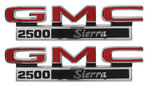 GMC Parts -  1971-72 "GMC 2500 SIERRA" EMBLEM