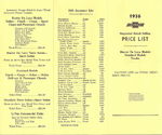 Chevrolet Parts -  1936 PASS/TRK DELIVERED RETAIL PRICE LIST