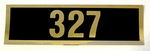 Chevrolet Parts -  1967-68 TRUCK "327" VALVE COVER DECAL