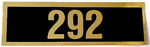 Chevrolet Parts -  1967-69 TRUCK "292" VALVE COVER DECAL