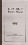 Chevrolet Parts -  1918-19 SHOP MANUAL-490/SUP/G/FA/FB