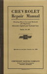 Chevrolet Parts -  1927-28 SHOP MANUAL-CAP/NAT SERIES