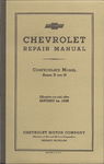 Chevrolet Parts -  1932 CAR/TRUCK SHOP MANUAL
