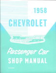 Chevrolet Parts -  1958 CAR SHOP/REPAIR MANUAL