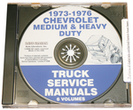 Chevrolet Parts -  1973-76 TRK MEDIUM & HEAVY SERVICE MANUAL CD